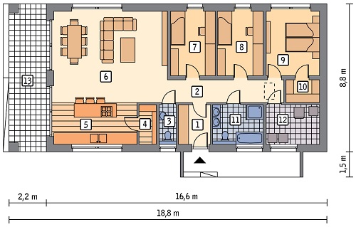 rzut parteru