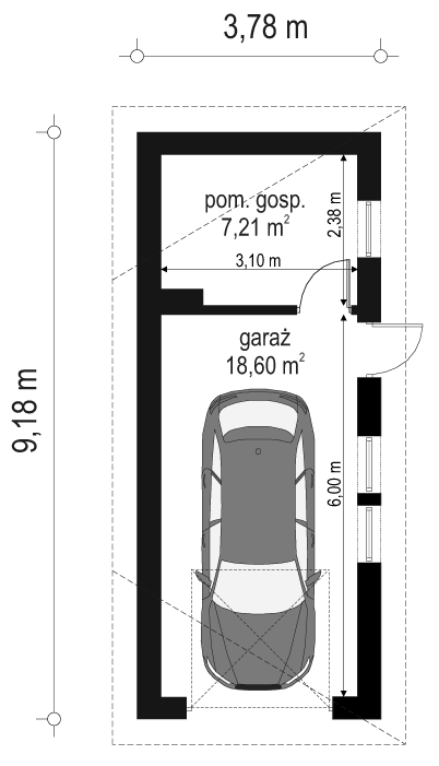 rzut parteru