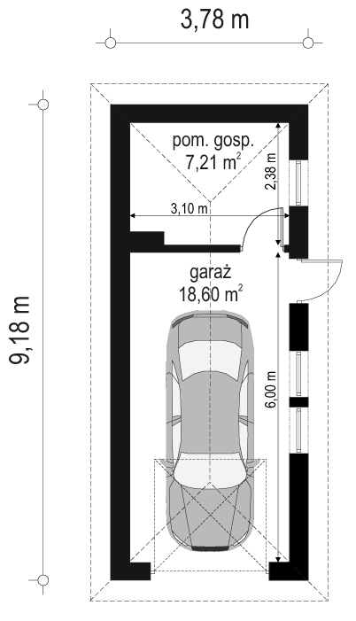 rzut parteru