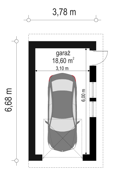 rzut parteru