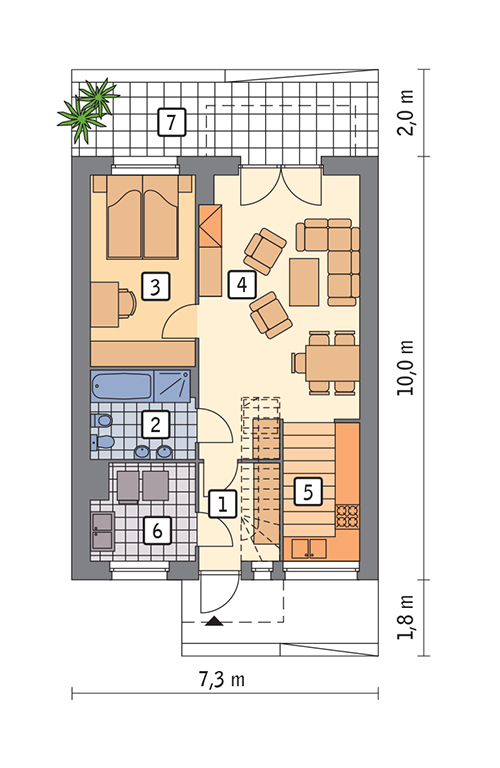 rzut parteru