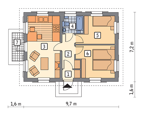 rzut parteru