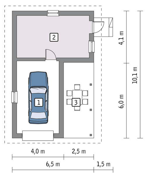 rzut parteru
