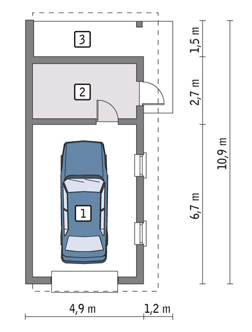 rzut parteru