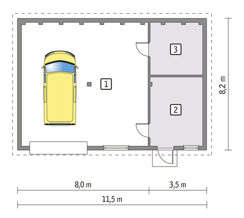 rzut parteru