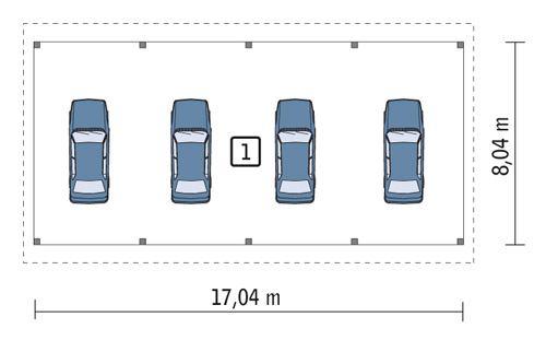 rzut parteru