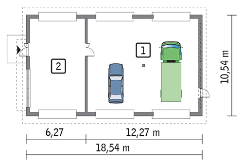 rzut parteru