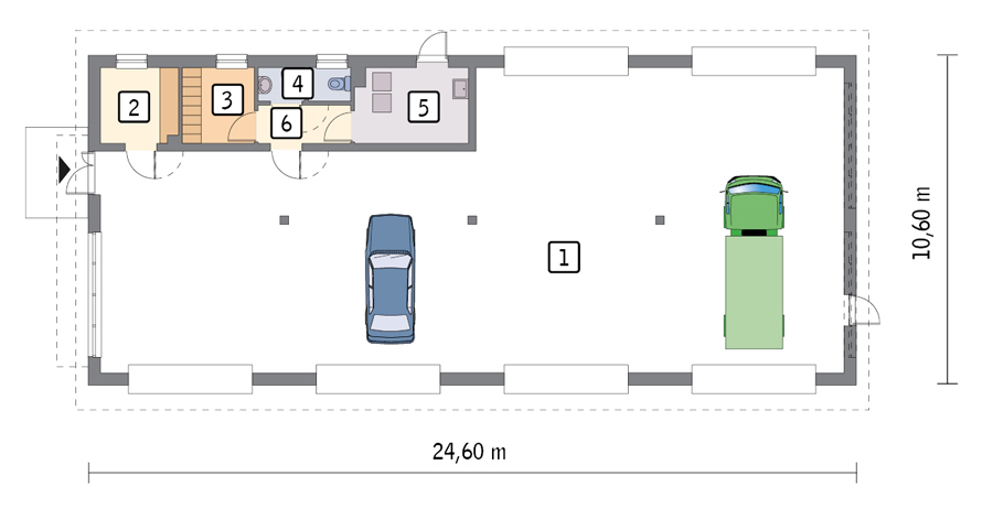 rzut parteru