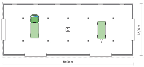 rzut parteru
