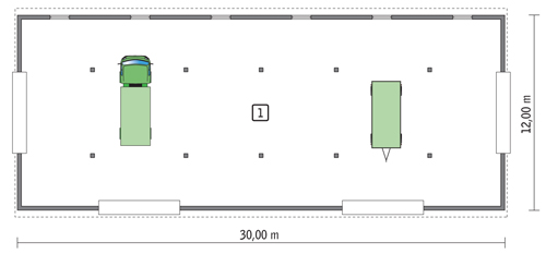rzut parteru