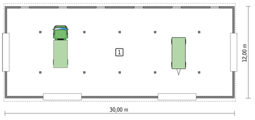rzut parteru