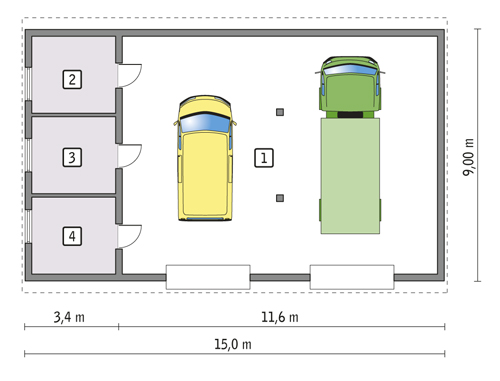 rzut parteru