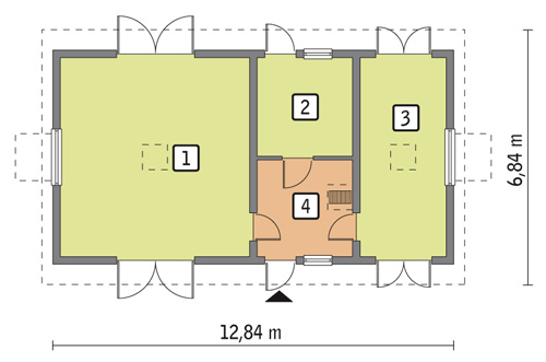 rzut parteru