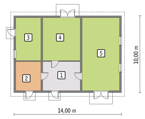 rzut parteru