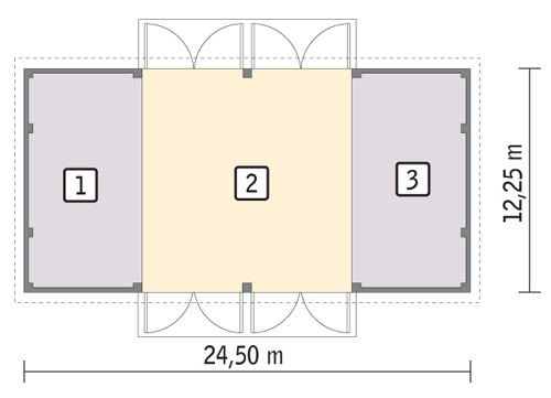 rzut parteru