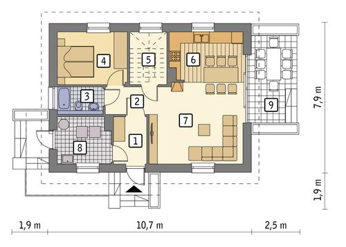rzut parteru