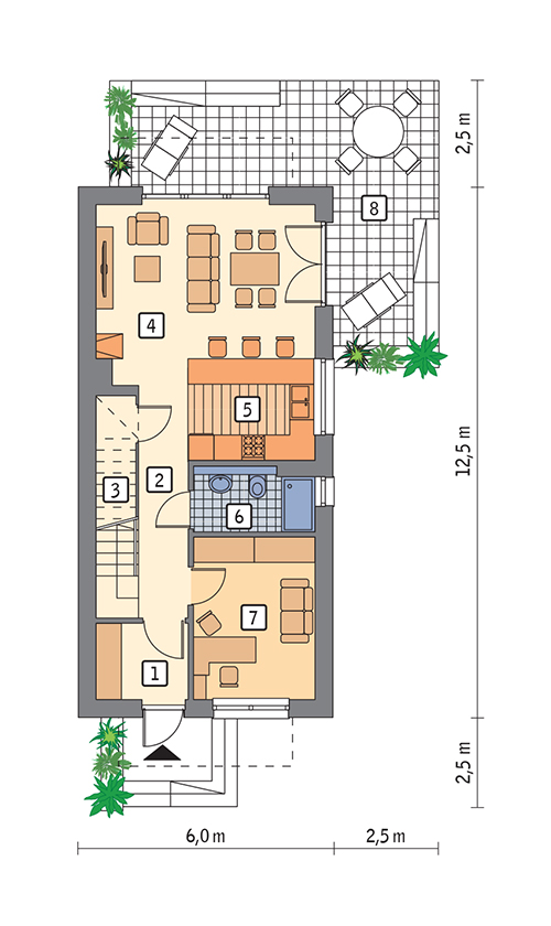 rzut parteru