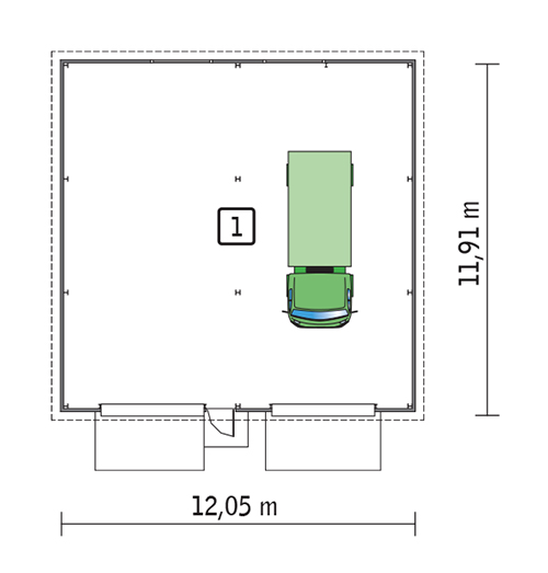 rzut parteru