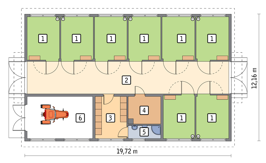 rzut parteru