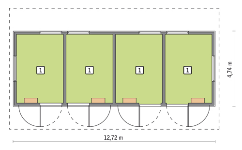 rzut parteru