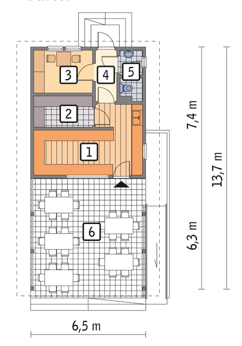 rzut parteru