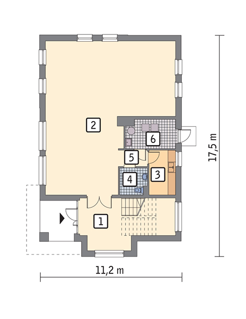 rzut parteru