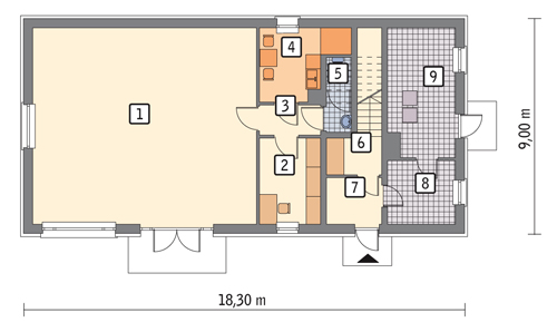 rzut parteru