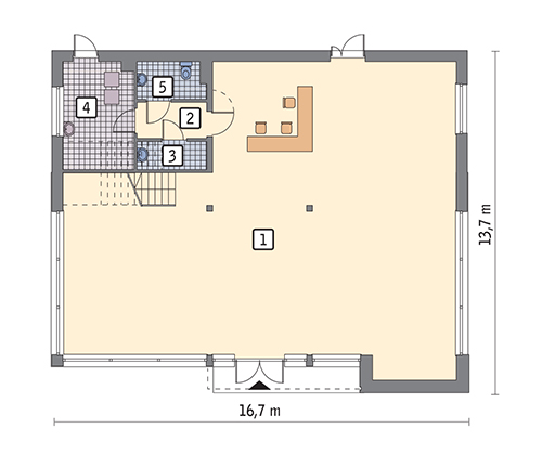 rzut parteru