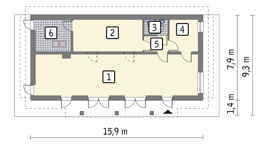 rzut parteru