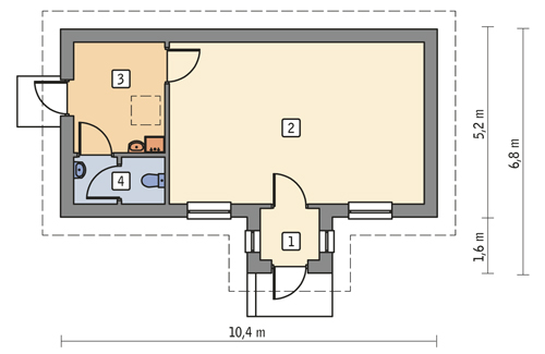 rzut parteru