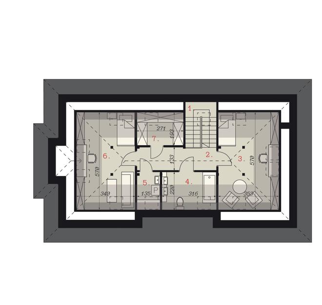 Projekt domu SP005 energo