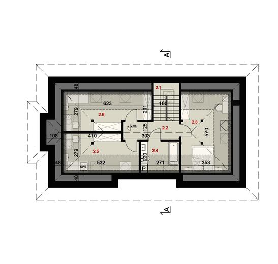 Projekt domu SP005/1 G energo