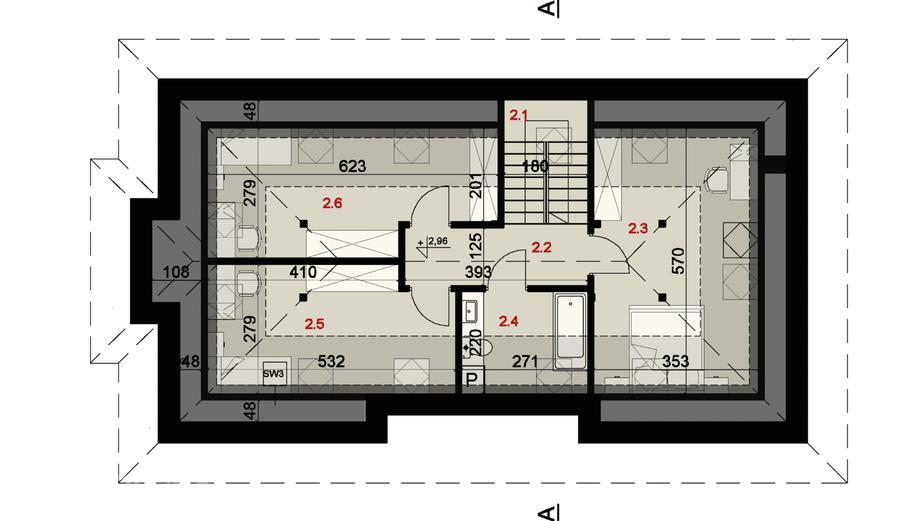 Projekt domu SP005/1 G energo