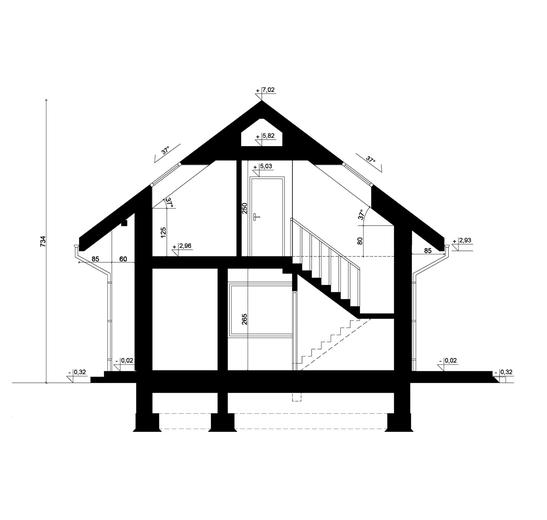 Projekt domu SP005/1 G energo