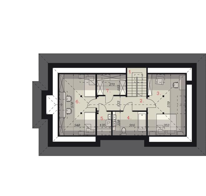 Projekt domu SP005 G energo
