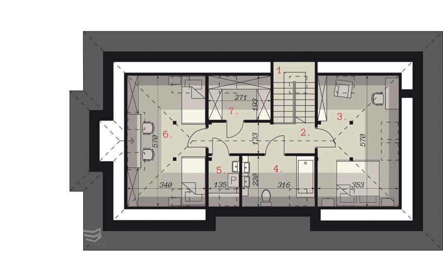 Projekt domu SP005 G energo