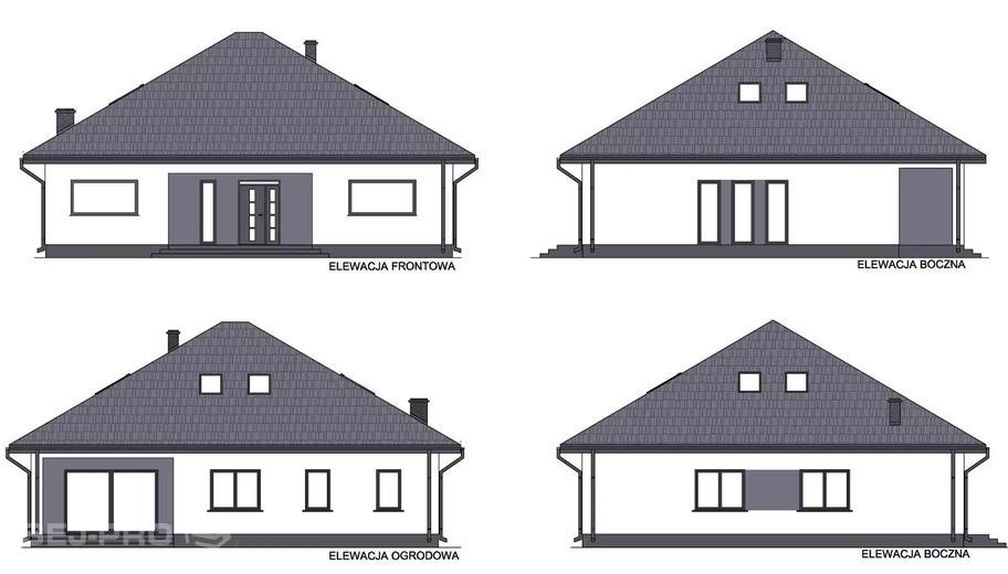 Projekt domu SP006/1 energo