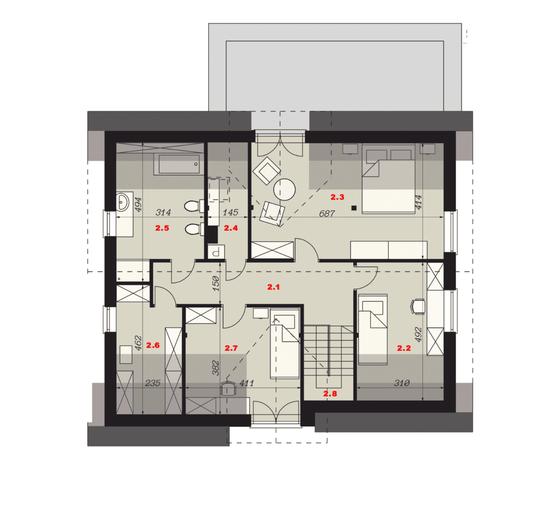 Projekt domu SP007 energo
