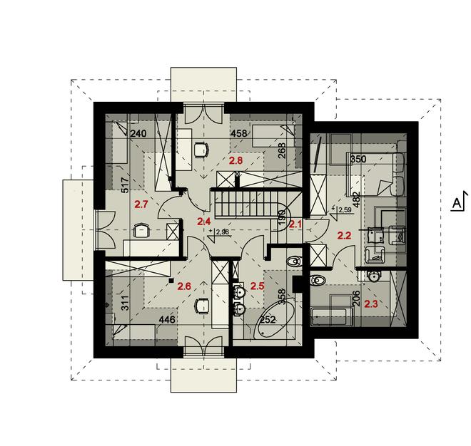 Projekt domu SP008 energo