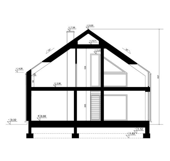 Projekt domu SP012 energo