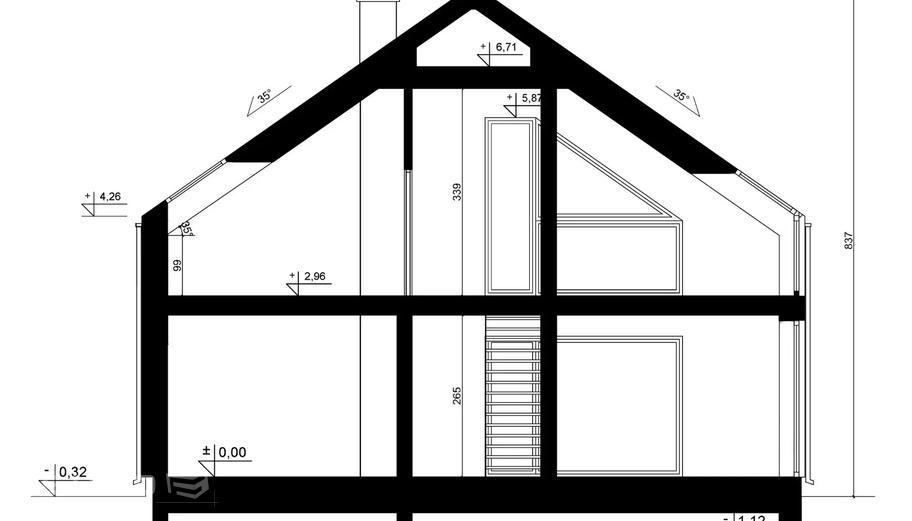Projekt domu SP012 energo