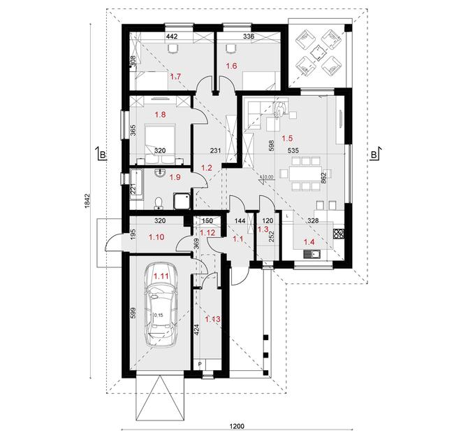 Projekt domu SP014 energo