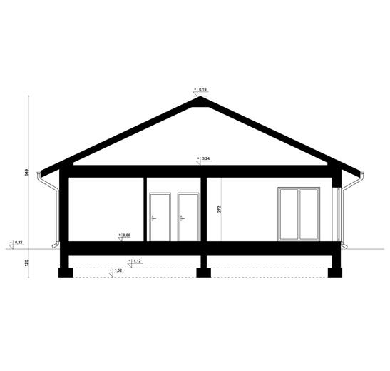 Projekt domu SP014/1 energo