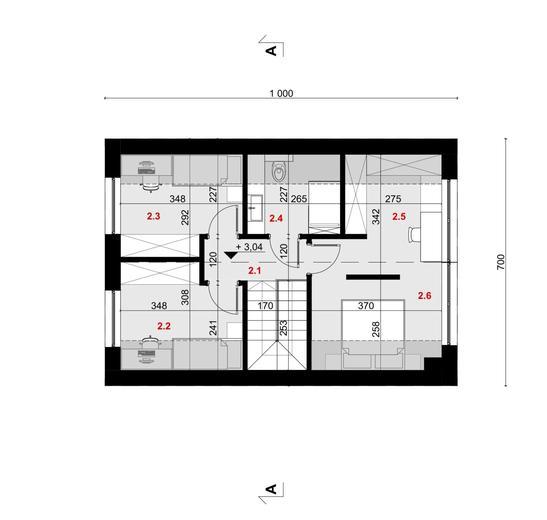 Projekt domu SP019 energo