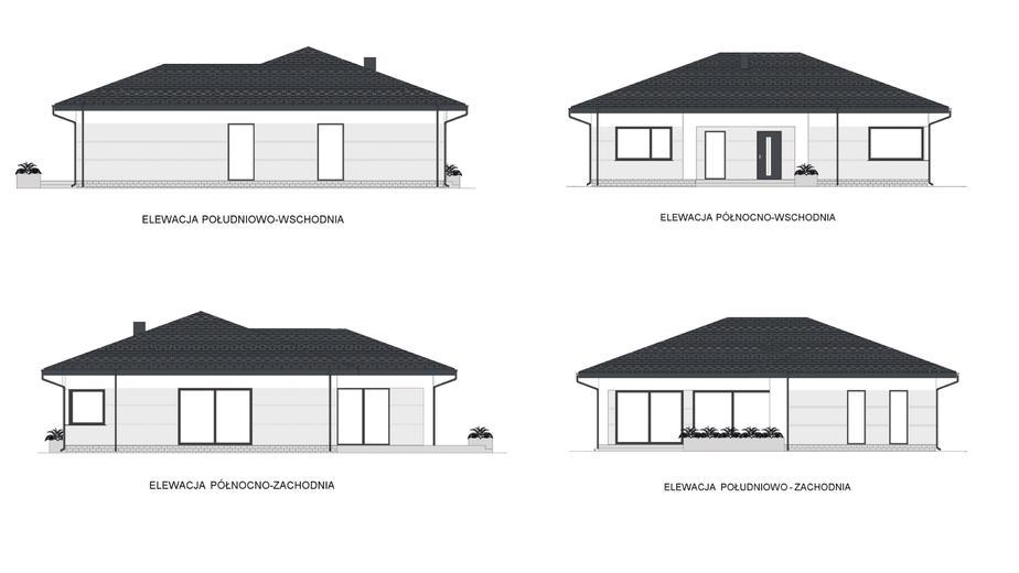 Projekt domu SP027 energo