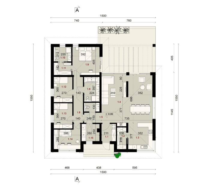 Projekt domu SP027 energo