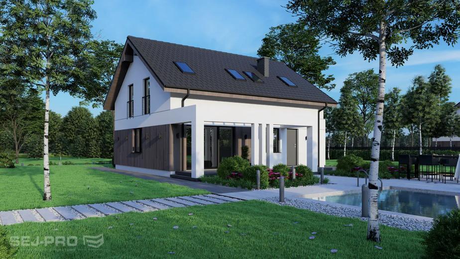 Projekt domu SP035 energo