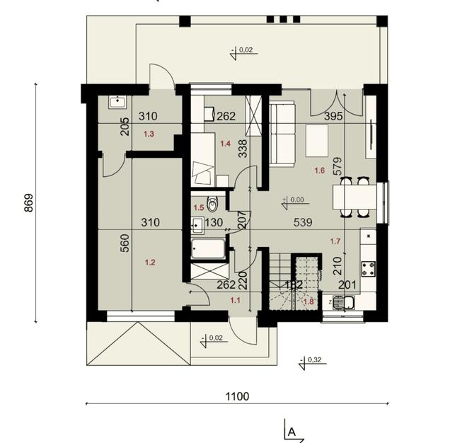 Projekt domu SP035 energo