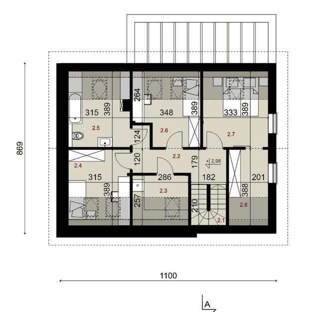 Projekt domu SP035 energo