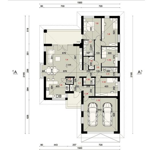 Projekt domu SP036 energo